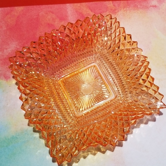 MCM Other - 🖤4/$25 Vintage Federal Glass Marigold Dish